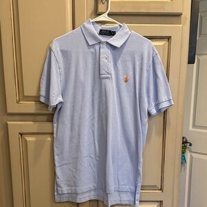 Polo by Ralph Lauren Men's Sky Blue Polo Shirt